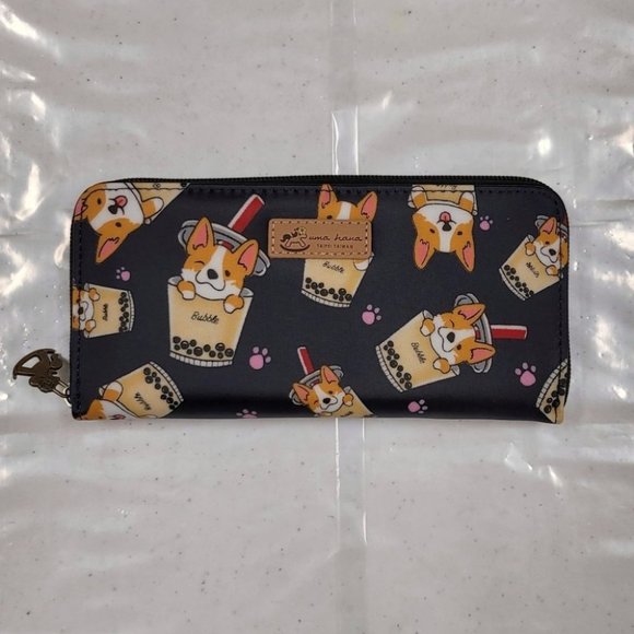 Waterproof Corgi Long Wallet Fits Phone & Bills - Picture 9 of 16